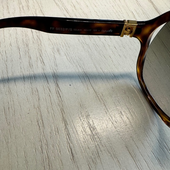 Fendi Brown Tortoise Large Sunglasses - Picture 4 of 8
